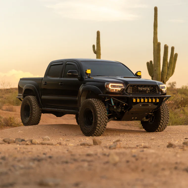DRT Fabrication 2005-2011 Tacoma Crossmember Delete Front Bumper - Image 5