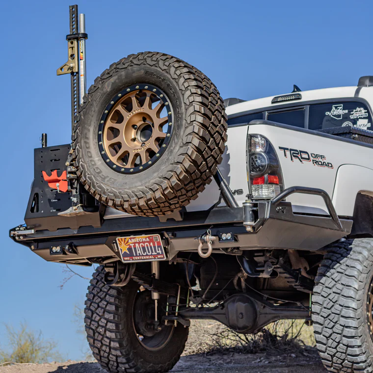 DRT Fabrication 2005-2015 Tacoma High Clearance Rear Bumper - Image 9