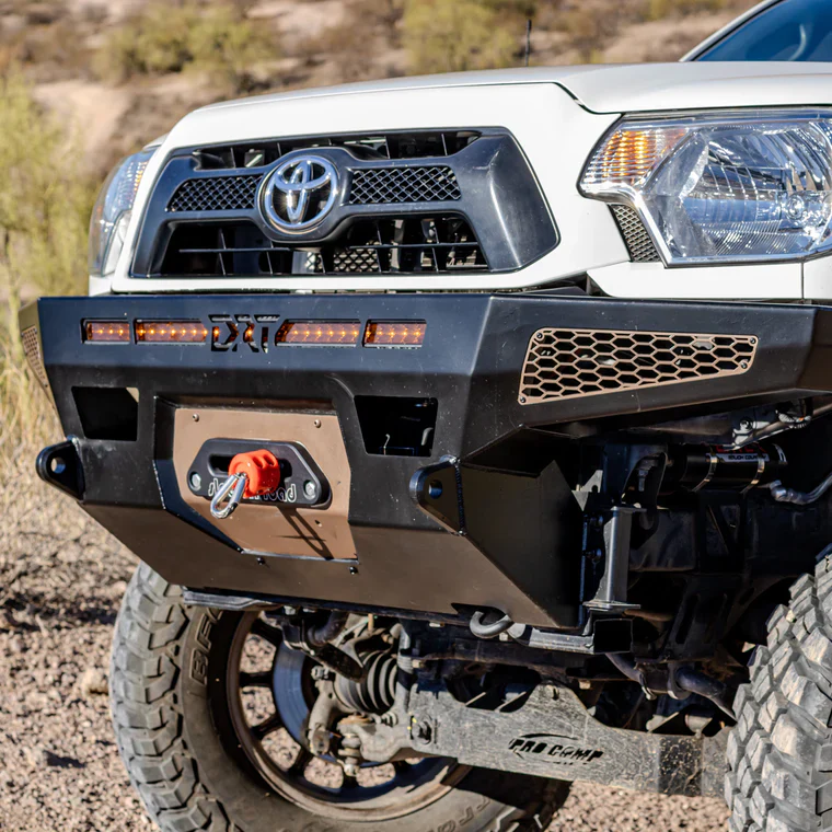 DRT Fabrication 2005-2015 Tacoma Plated Front Bumper - Image 3