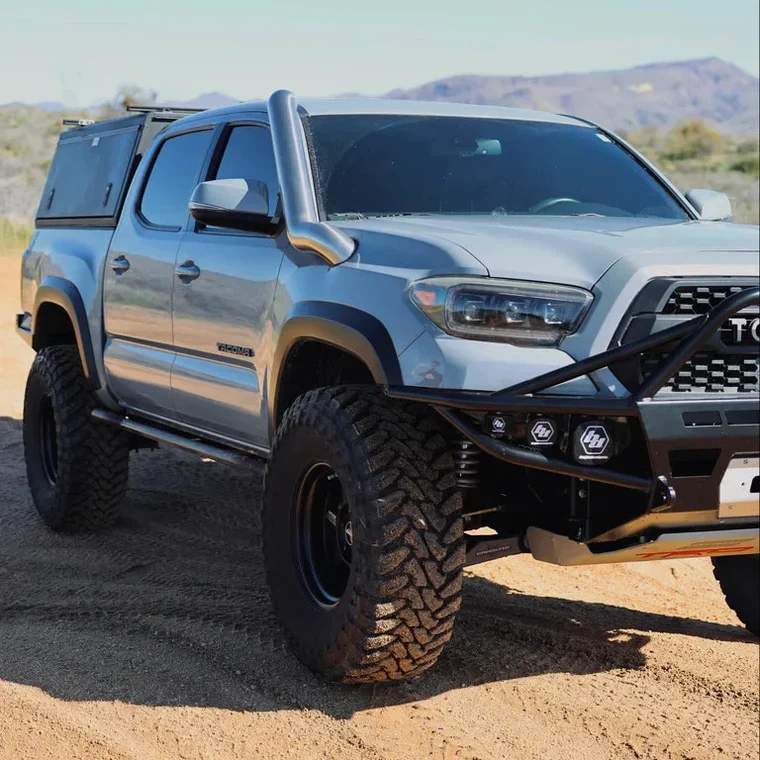 DRT Fabrication 2005-2023 Tacoma Stainless Steel Snorkel - Image 4