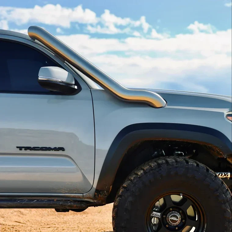 DRT Fabrication 2005-2023 Tacoma Stainless Steel Snorkel - Image 6