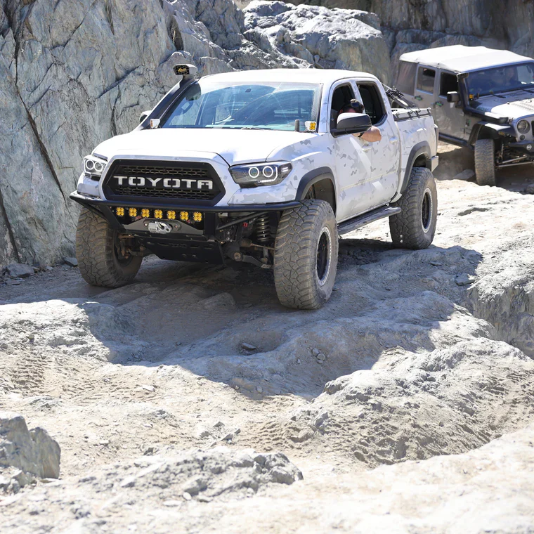 DRT Fabrication 2016-2023 Tacoma Crossmember Delete Front Bumper - Image 3