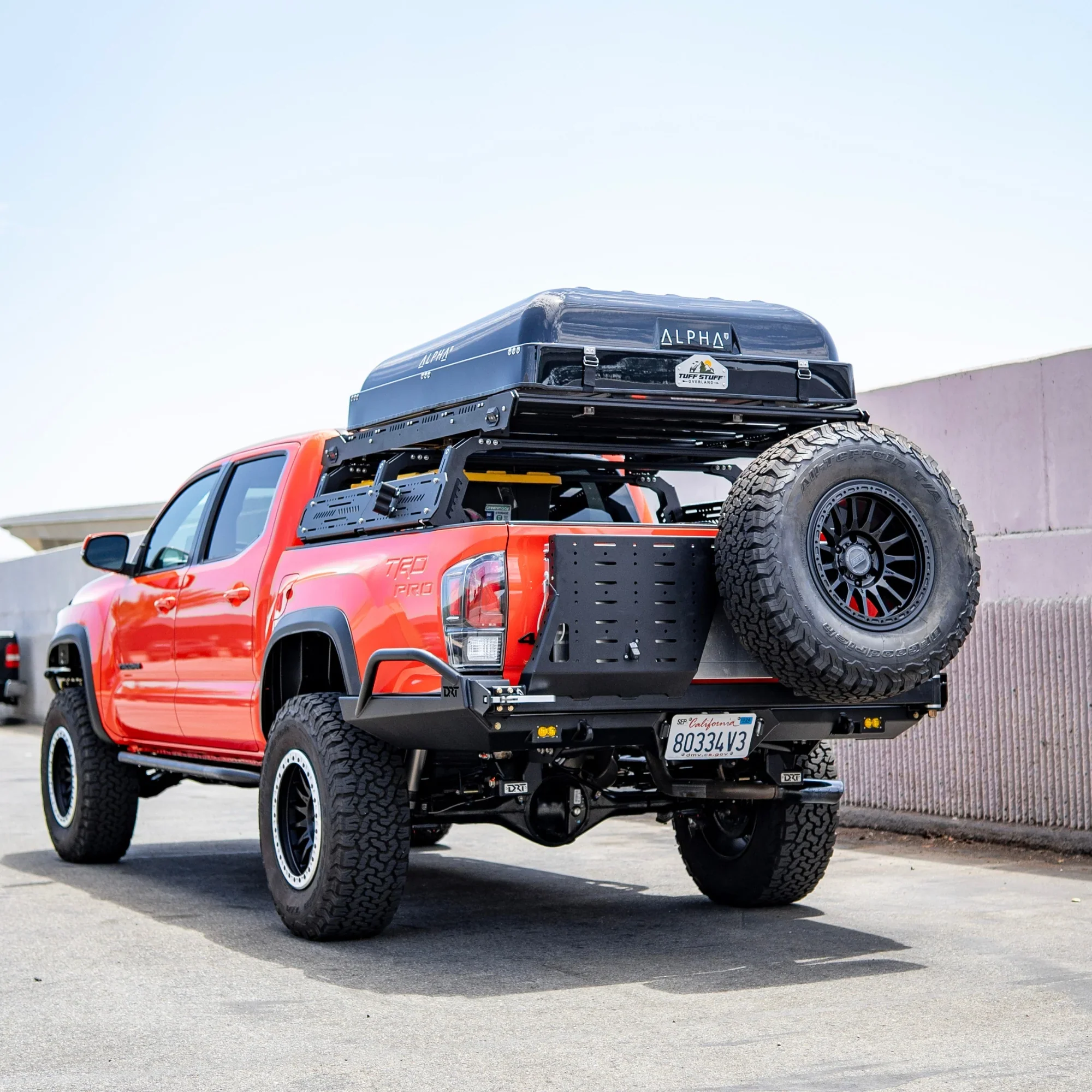 DRT Fabrication 2016-2023 Tacoma High Clearance Rear Bumper - Image 12