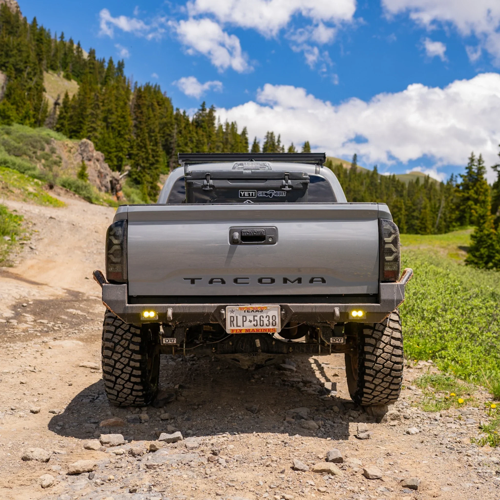 DRT Fabrication 2016-2023 Tacoma High Clearance Rear Bumper - Image 6