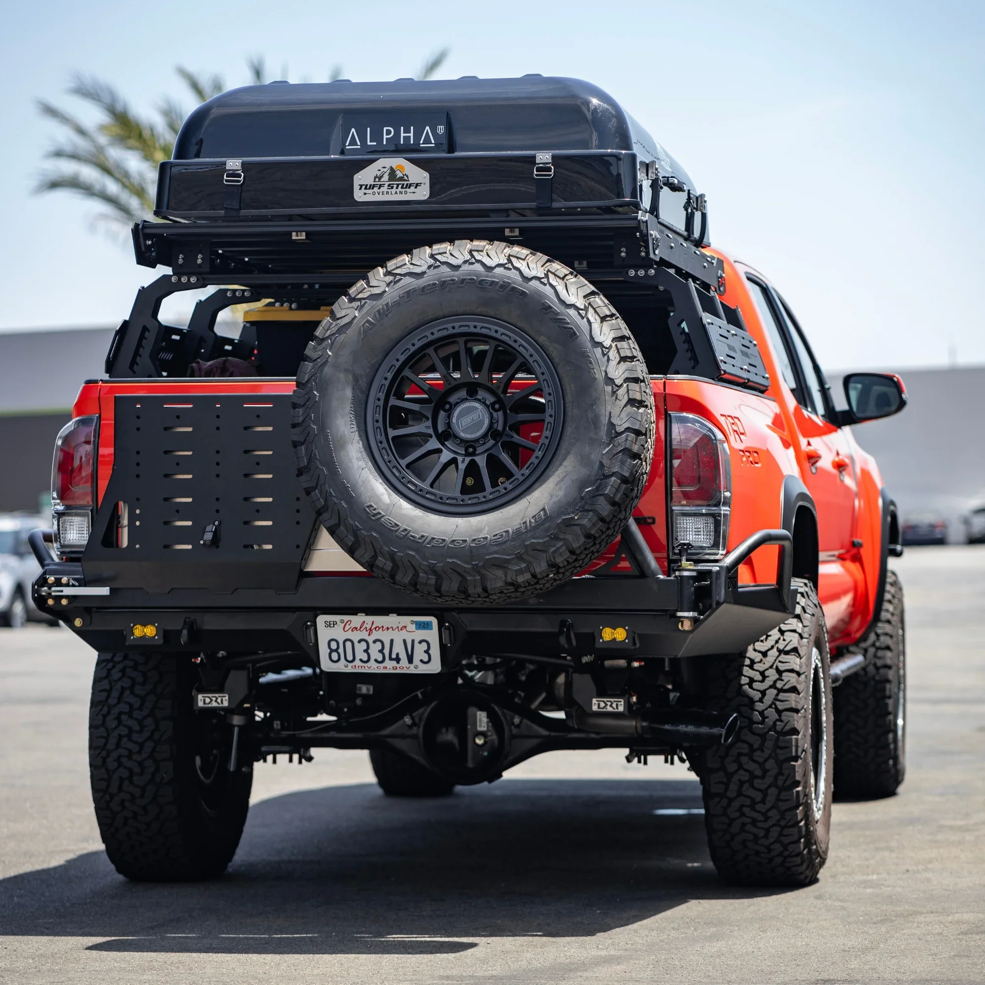 DRT Fabrication 2016-2023 Tacoma High Clearance Rear Bumper - Image 7
