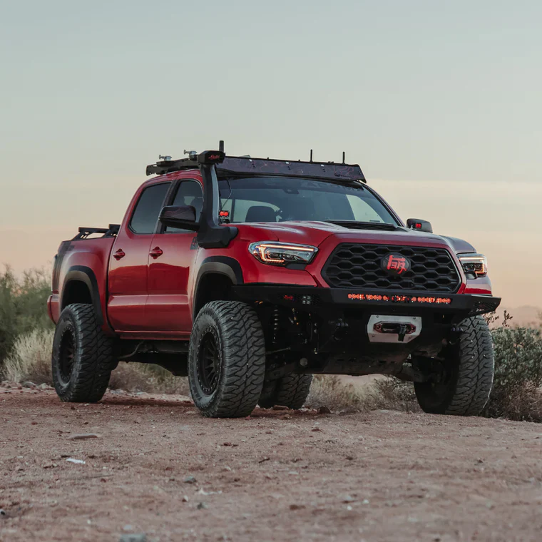 DRT Fabrication 2016-2023 Tacoma Plated Front Bumper - Image 7