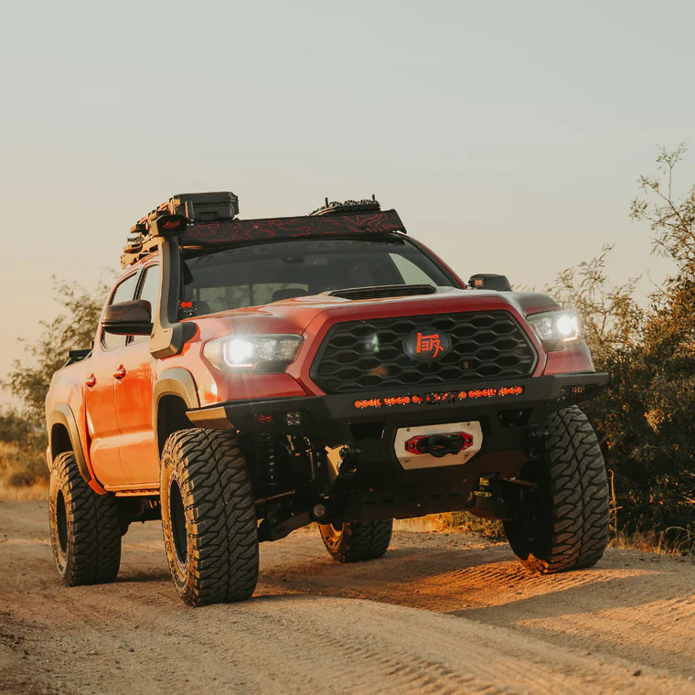 DRT Fabrication 2016-2023 Tacoma Plated Front Bumper - Image 9