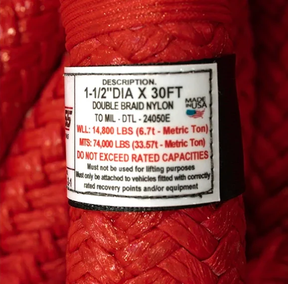 Factor 55 Extreme Duty Kinetic Energy Rope 1.5" x 30' - Image 2