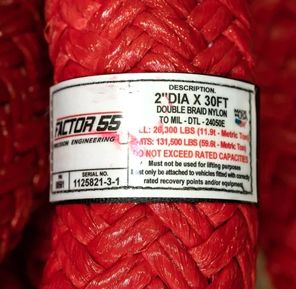Factor 55 Extreme Duty Kinetic Energy Rope 2" x 30' - Image 2
