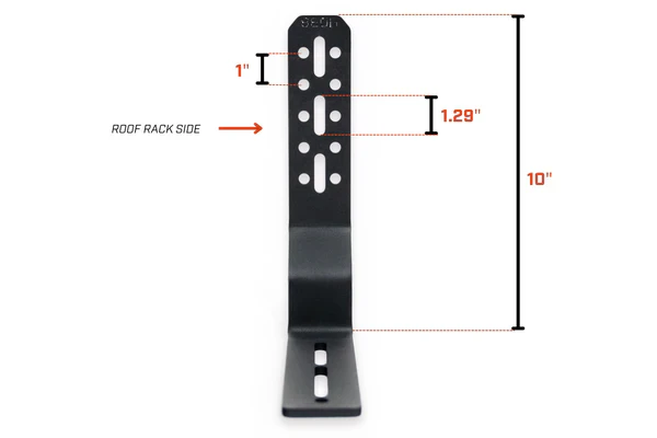 Freespirit Recreation Universal Awning Bracket for Platform Racks - Image 2