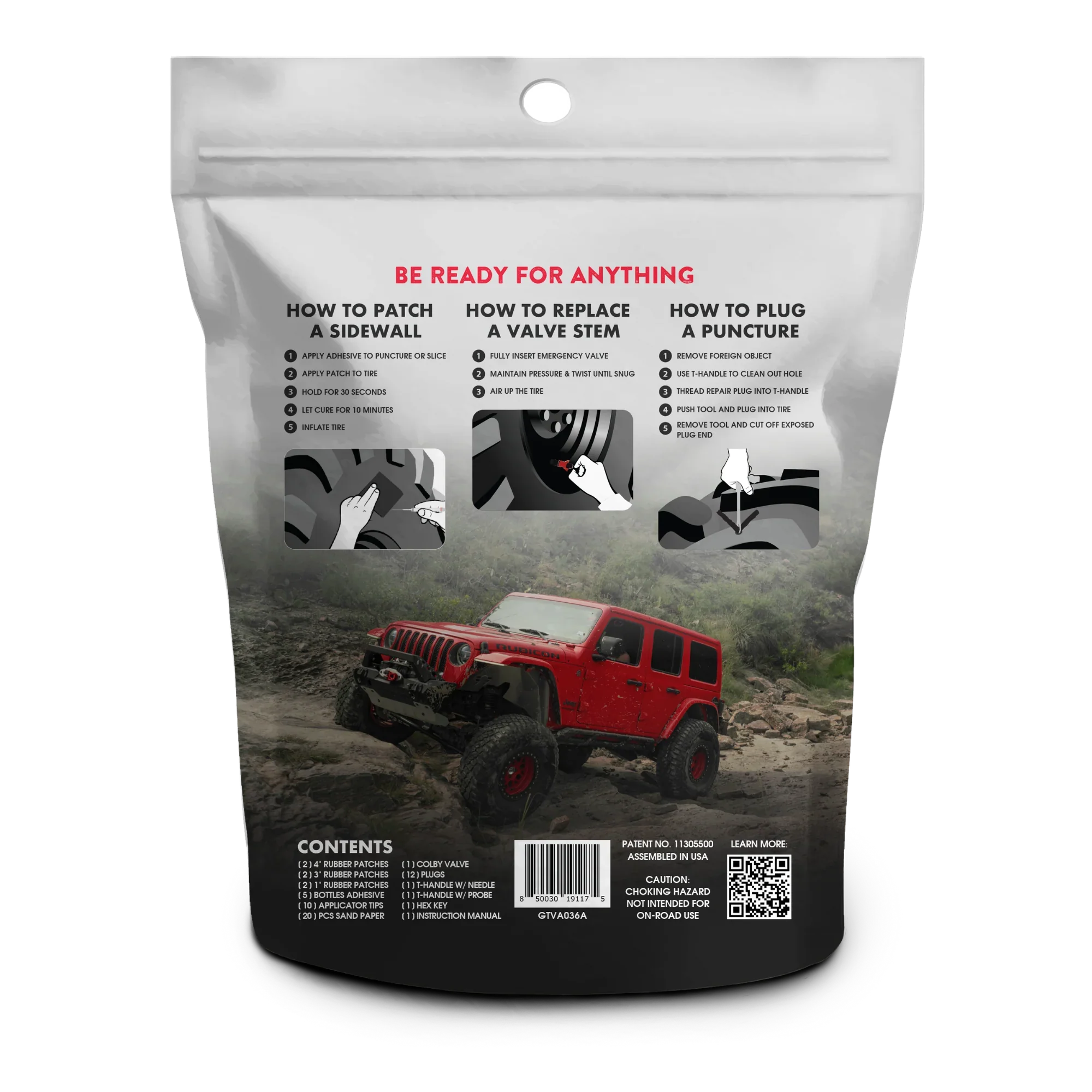 GlueTread Complete Tire Repair Kit - Image 3