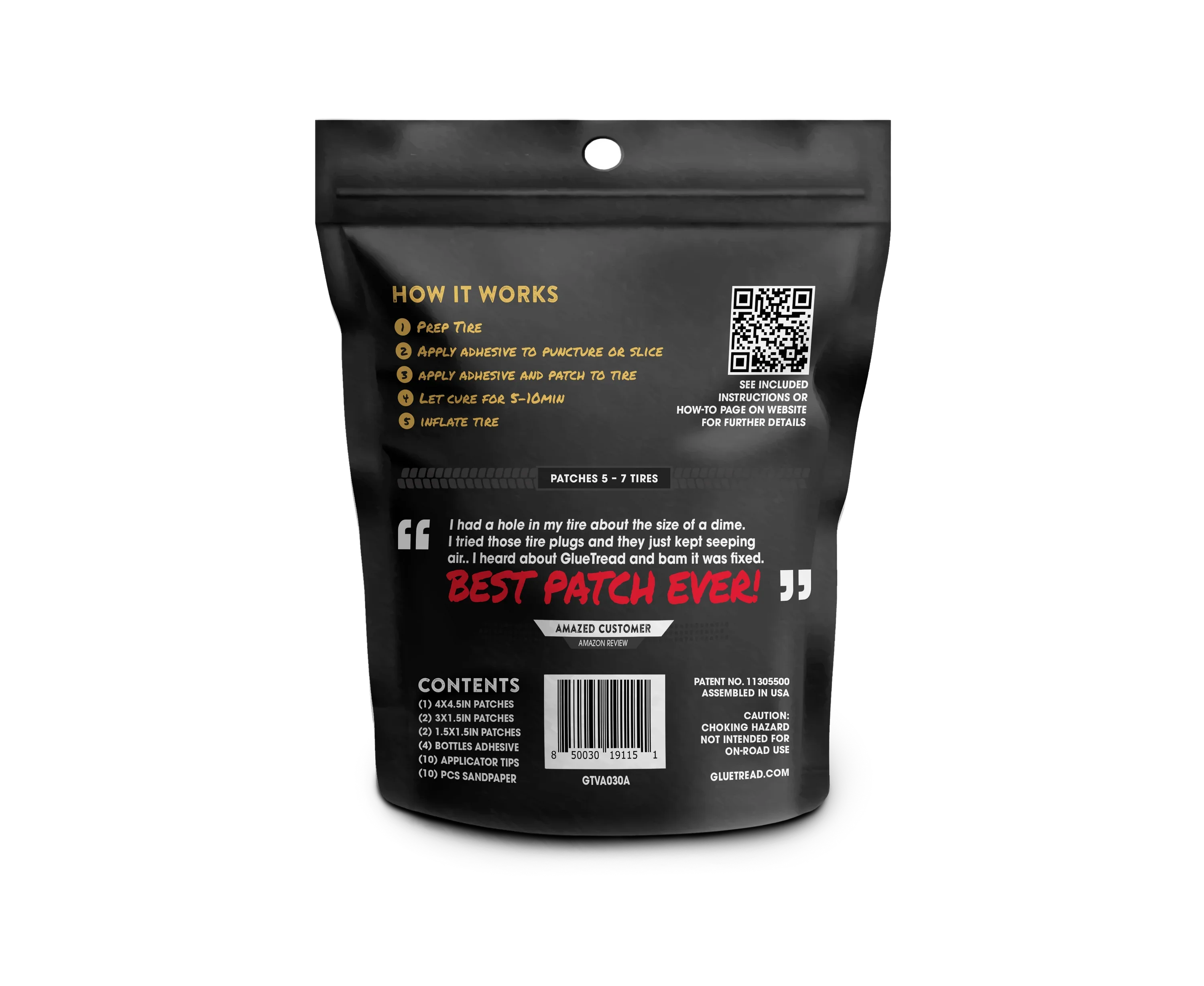 GlueTread SxS Sidewall Repair Kit - Image 3