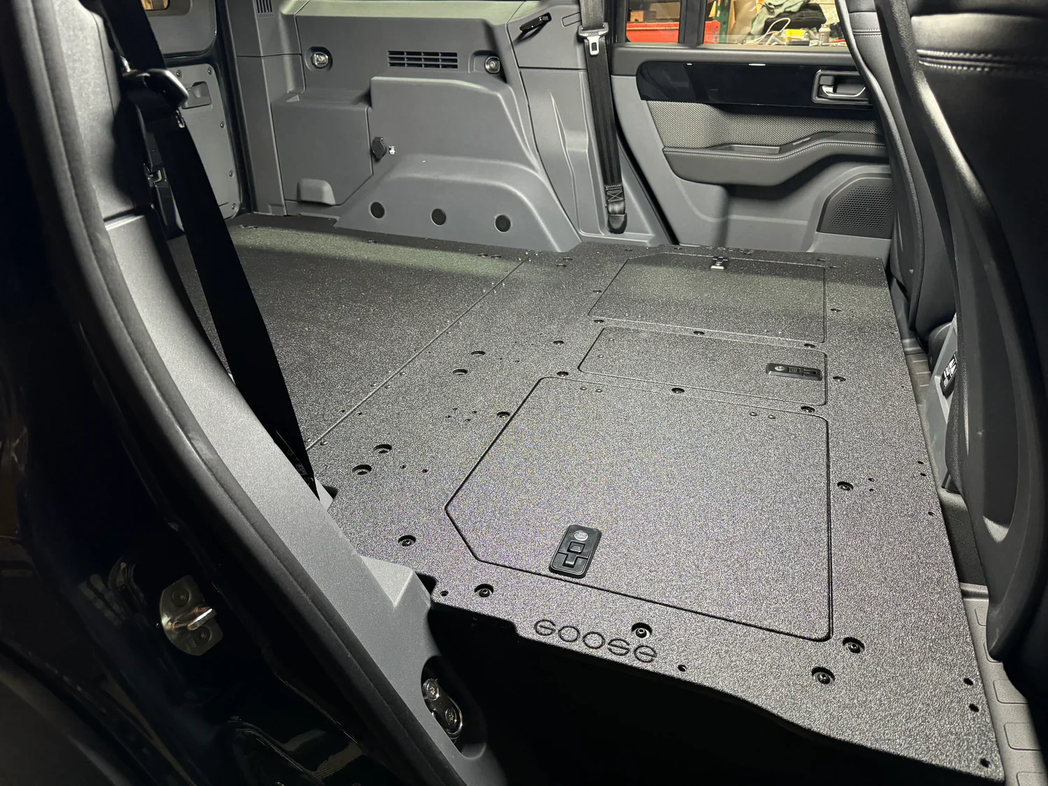 Goose Gear Ineos Grenadier 2024-2026 Second Row Seat Delete Plate System - Image 8