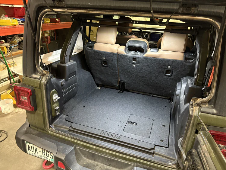 Goose Gear Jeep Wrangler JLU 4 Door 2018-2026 Rear Plate System - Image 5