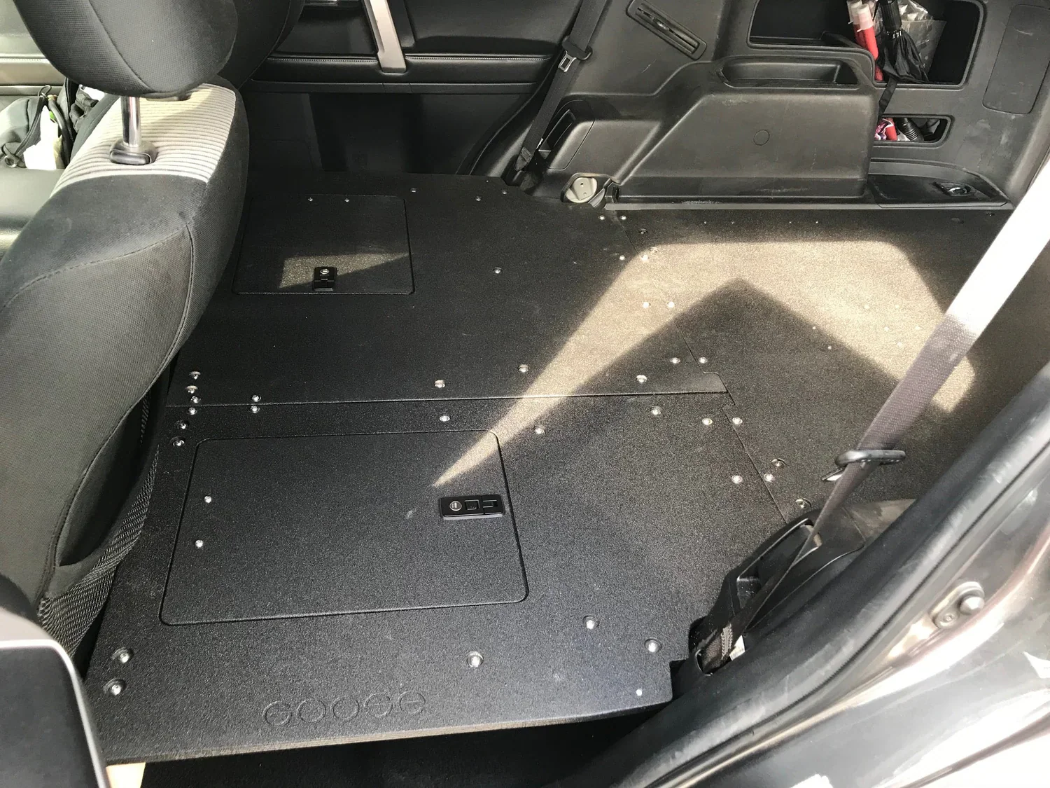 Goose Gear Toyota 4Runner 2010-2024 Second Row Seat Delete Plate System - Image 3