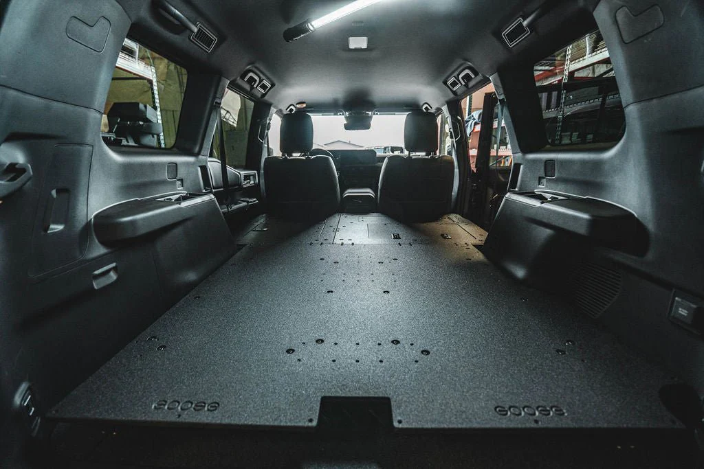 Goose Gear Toyota Land Cruiser 2024-2026 Second Row Seat Delete Plate System - Image 3