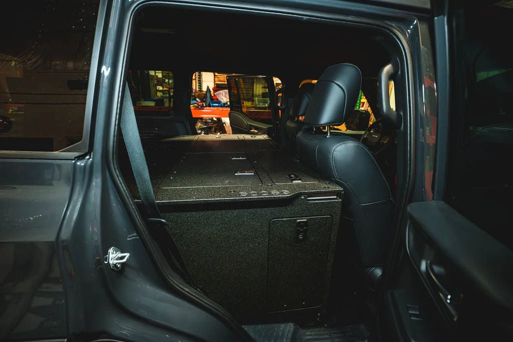 Goose Gear Toyota Land Cruiser 2024-2026 Second Row Seat Delete Plate System - Module Based - Image 3
