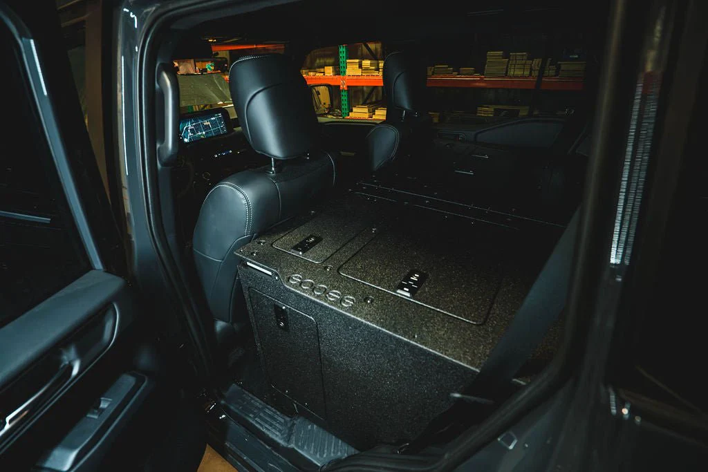 Goose Gear Toyota Land Cruiser 2024-2026 Second Row Seat Delete Plate System - Module Based - Image 9