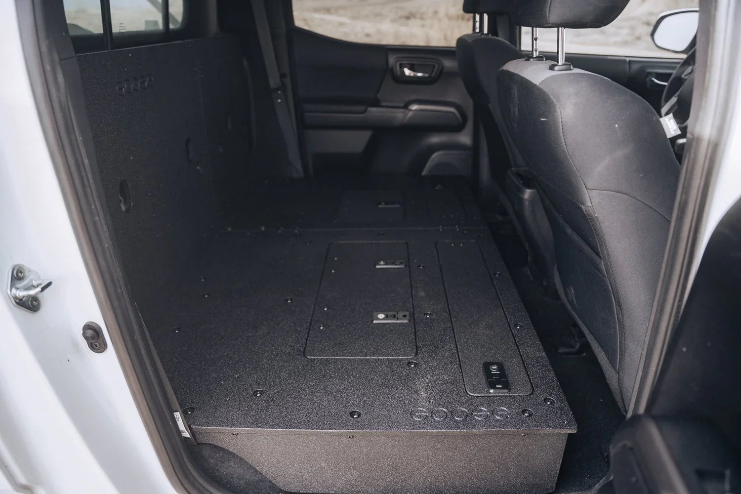 Goose Gear Toyota Tacoma 2005-2023 Second Row Seat Delete Plate System - Image 5