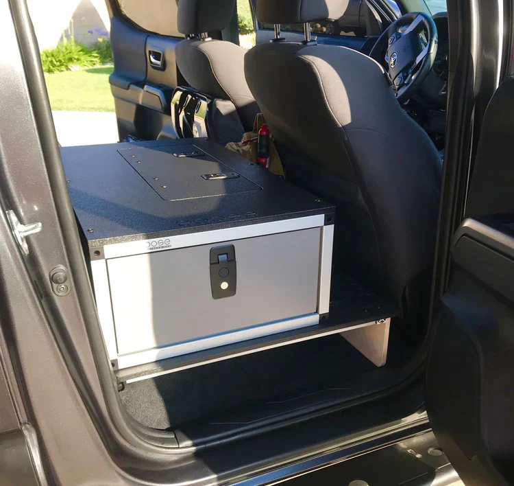 Goose Gear Toyota Tacoma 2005-2023 Second Row Single Drawer Module 60% Passenger Side - Image 8