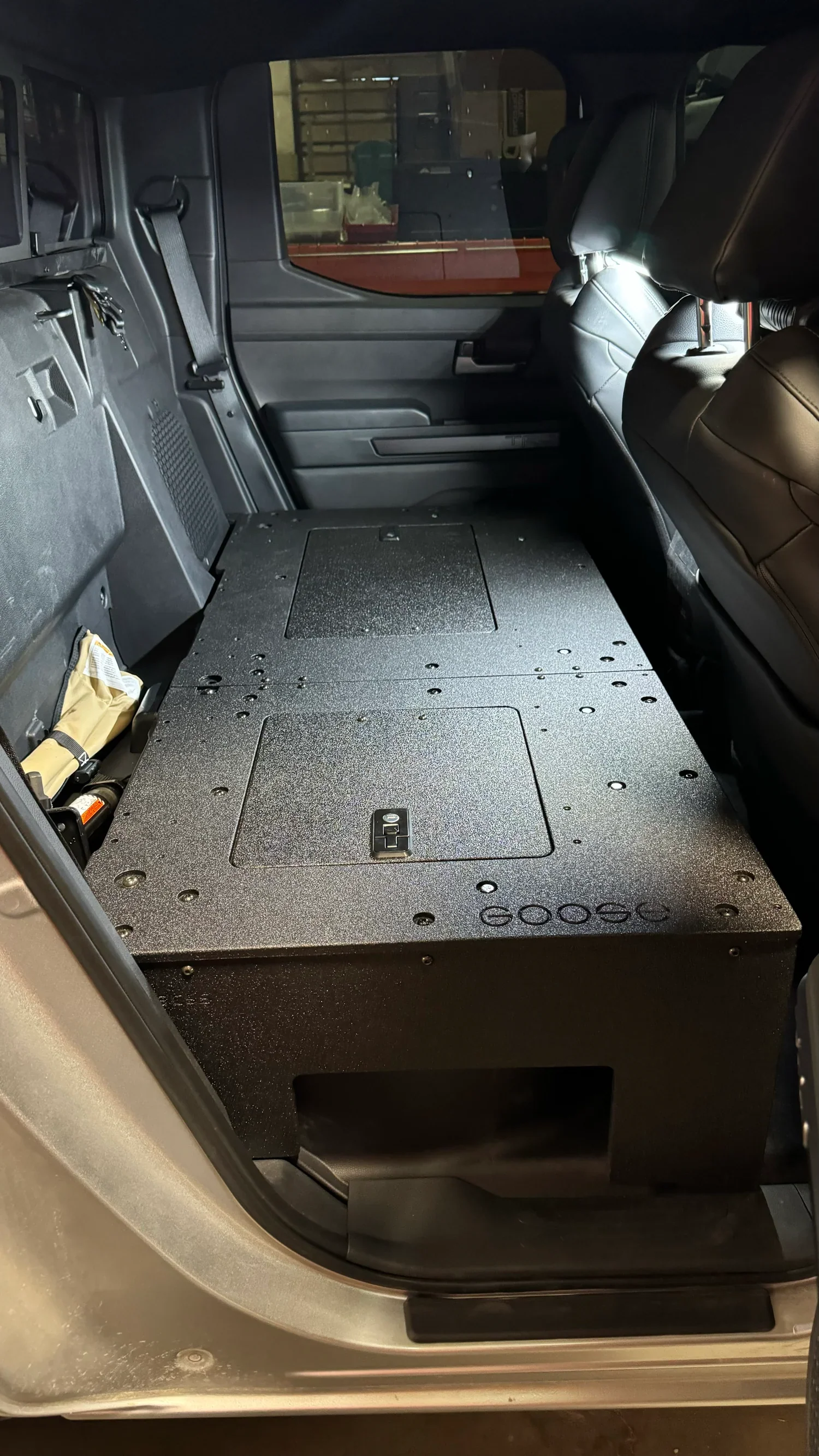 Goose Gear Toyota Tacoma 2024-2026 Second Row Seat Delete Plate System - Image 5