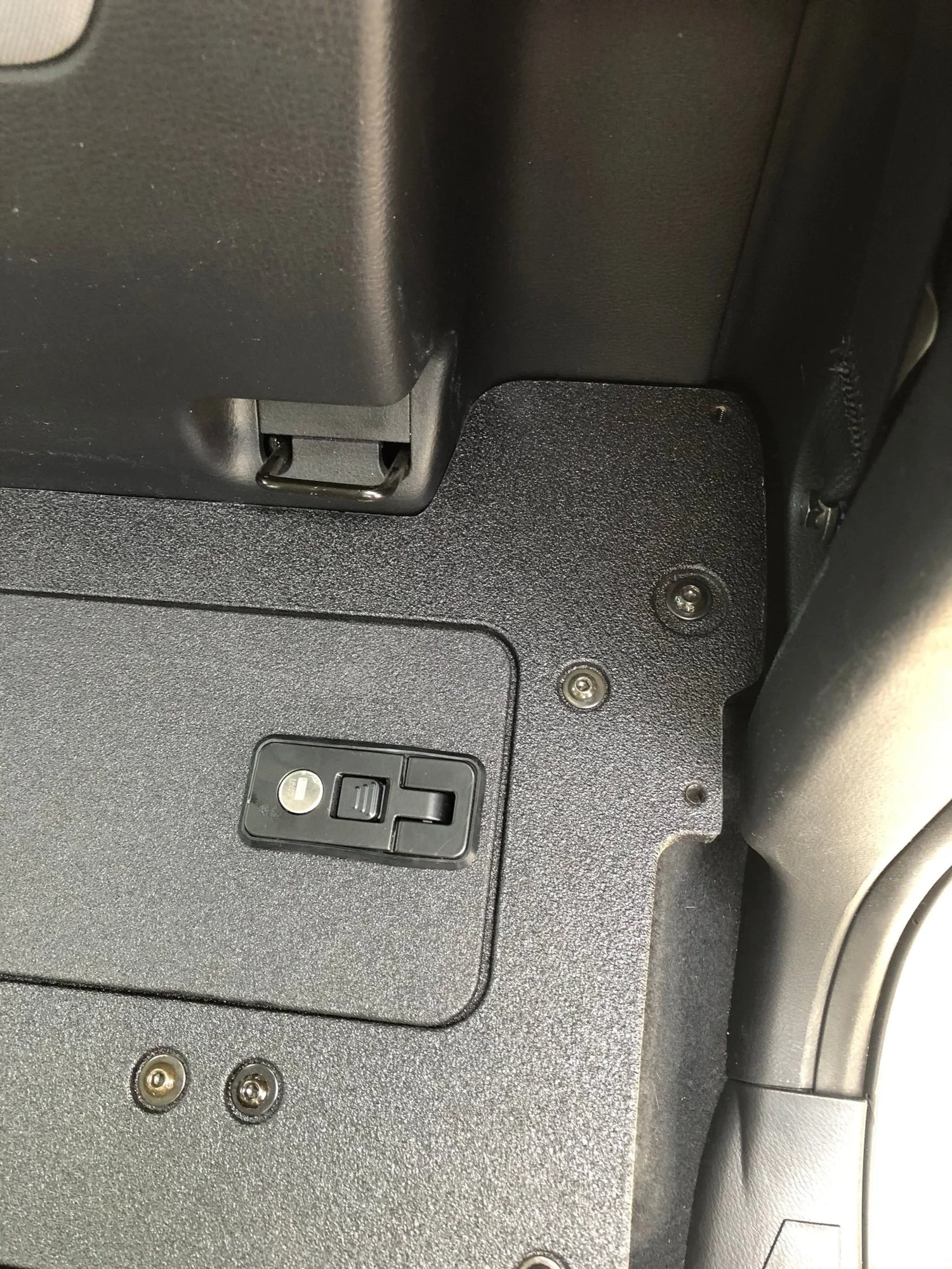 Goose Gear Toyota Tacoma Access Cab 2016-2023 Second Row Seat Delete Plate System - Image 6