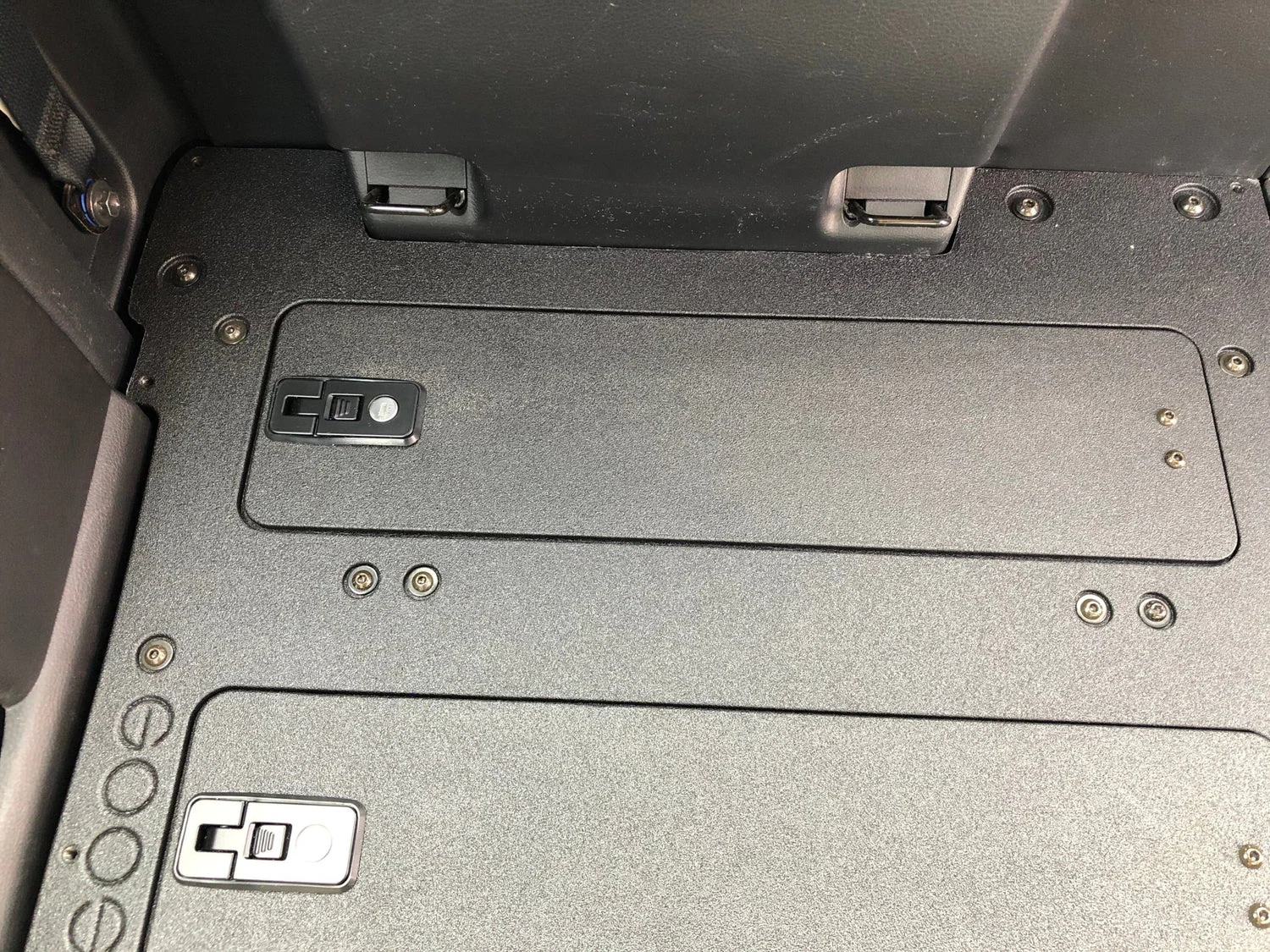 Goose Gear Toyota Tacoma Access Cab 2016-2023 Second Row Seat Delete Plate System - Image 7