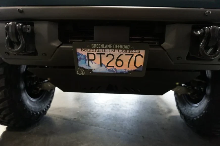 Greenlane 2021-2025 Ford Bronco License Plate Relocation Bracket - Image 4