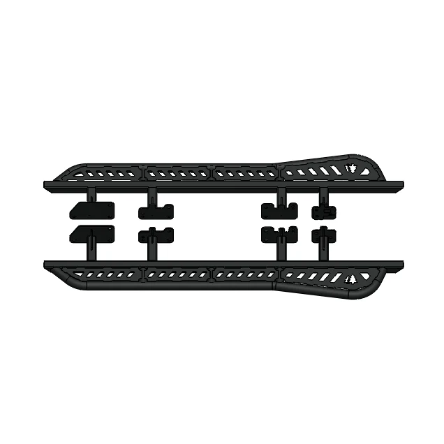 Greenlane 2024-2026 4th Gen Tacoma Aluminum Sliders with Bump Out - Image 2