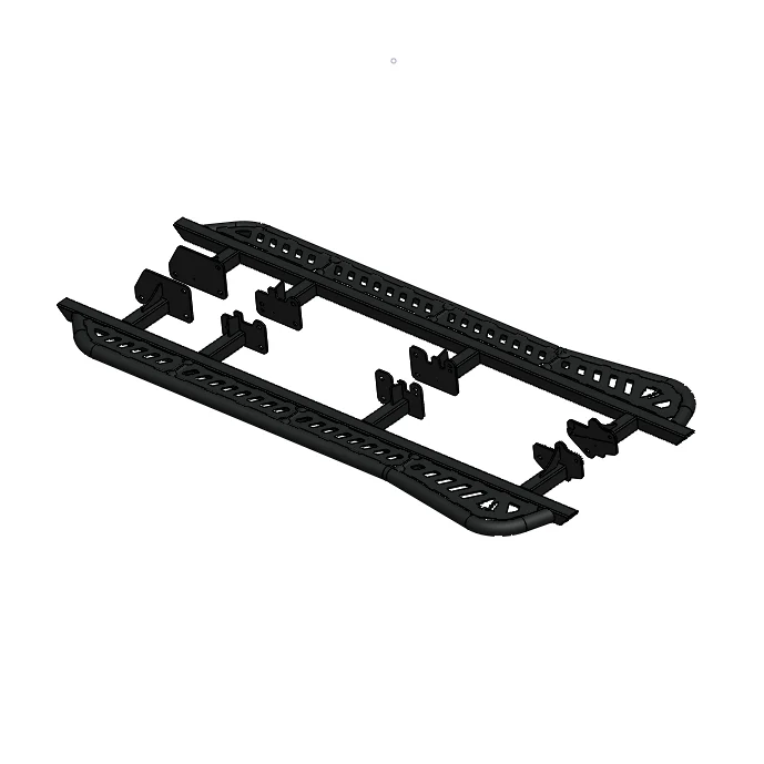 Greenlane 2024-2026 4th Gen Tacoma Aluminum Sliders with Bump Out - Image 3