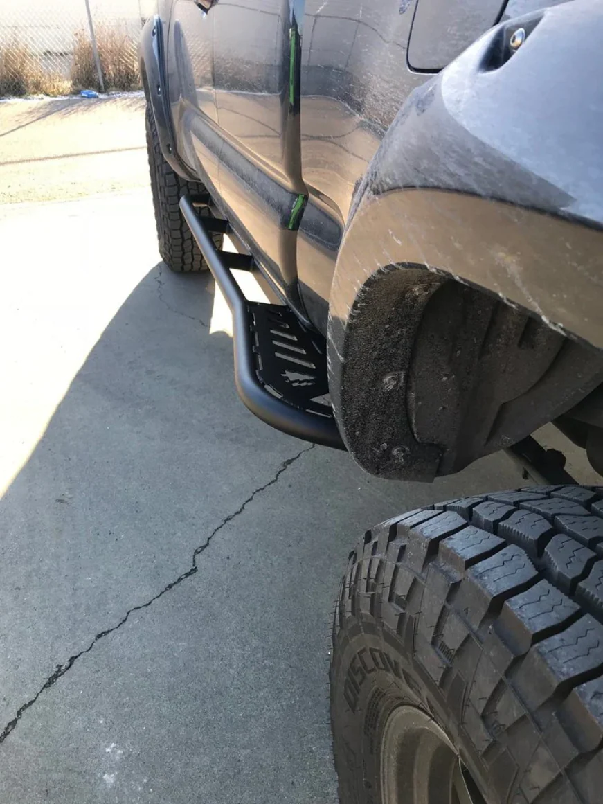Greenlane 2nd Gen Tacoma Aluminum Sliders With Bump Out - Image 6