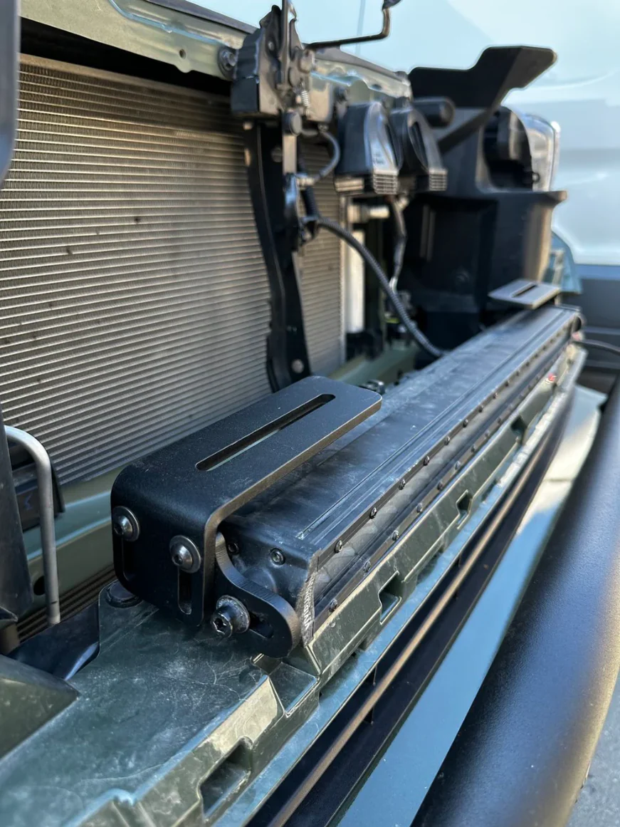 Greenlane 3rd Gen Tacoma Grille Light Bar Bracket Set - Image 3