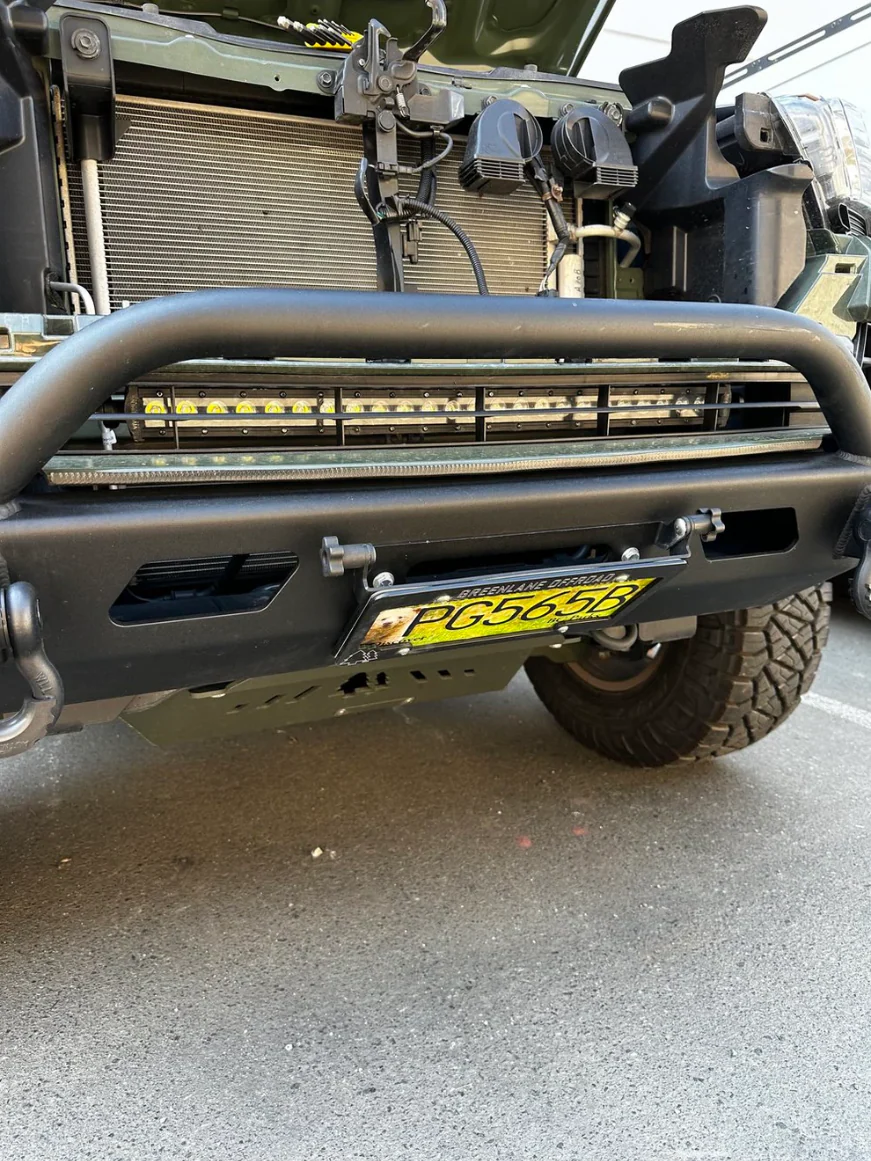 Greenlane 3rd Gen Tacoma Grille Light Bar Bracket Set - Image 4