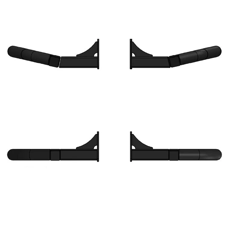 Greenlane 5th Gen 4Runner Aluminum Sliders With Bump Out - Image 3