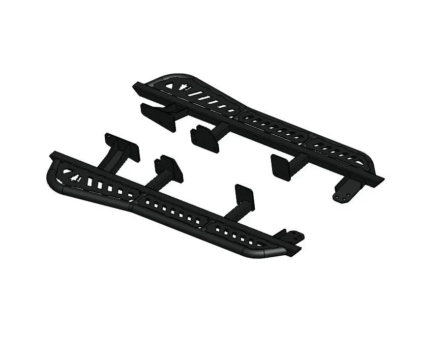 Greenlane 6th Gen 4Runner Aluminum Sliders With Bump Out - Image 4