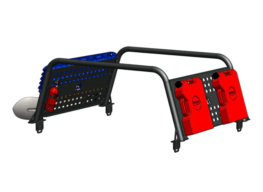 Greenlane Tacoma Aluminum Cab Height Bed Rack - Image 2