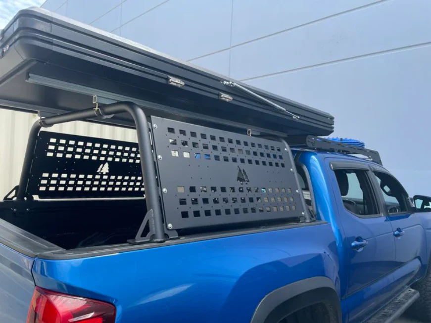Greenlane Tacoma Aluminum Cab Height Bed Rack - Image 3