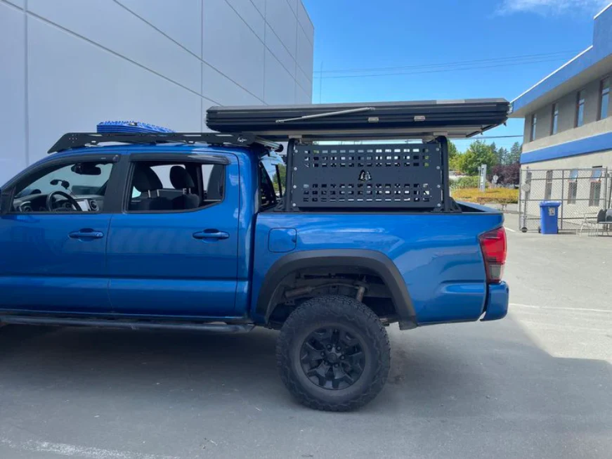 Greenlane Tacoma Aluminum Cab Height Bed Rack - Image 4
