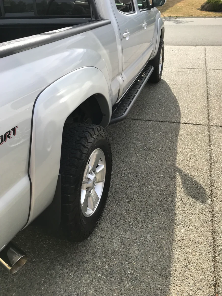 Greenlane 2nd Gen Tacoma Aluminum Straight Sliders - Image 4