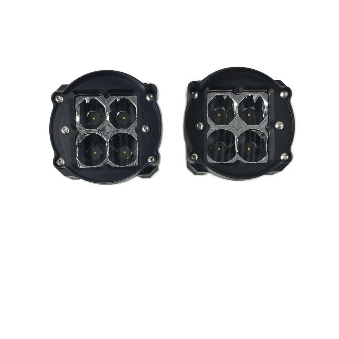 Heretic LED Fog Light Kit - Clear Combo Pair - Image 2