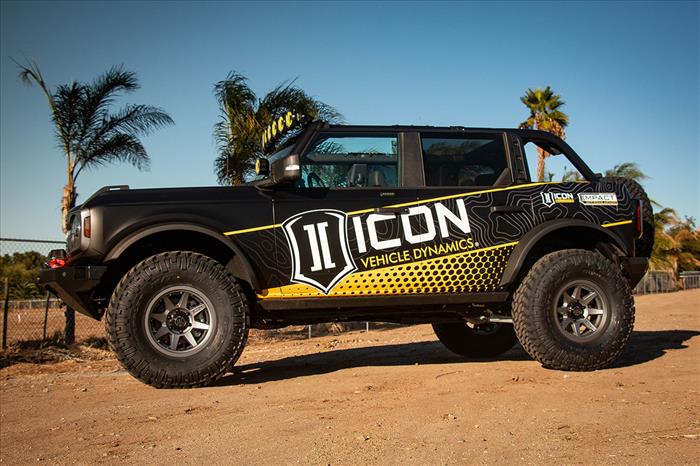 Icon Vehicle Dynamics 2021-2025 Ford Bronco Billet Upper Control Arms - Image 4