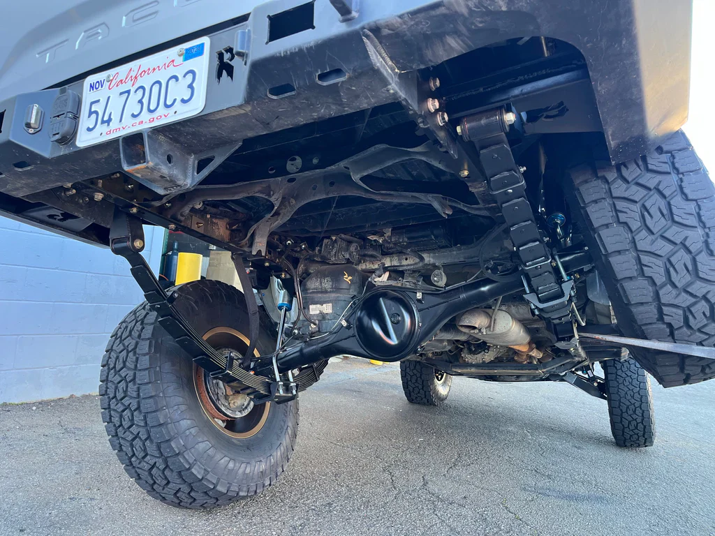 JD Fabrication 2005-2023 Tacoma Rear Frame Brace Spring Under Kit - Image 9