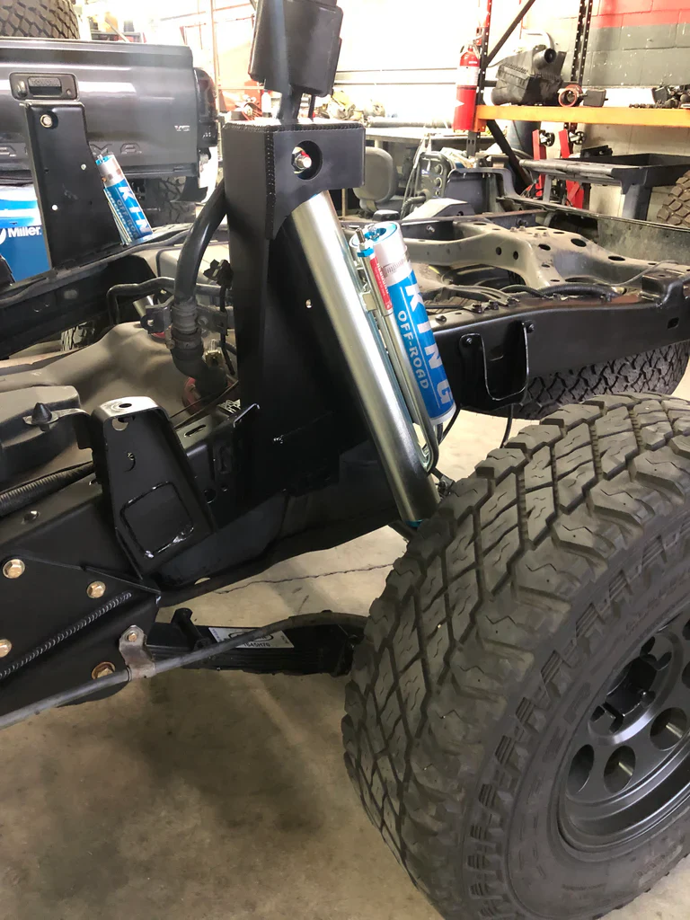 JD Fabrication 2005-2023 Tacoma Spring Under Rear Shock Mounts - Image 6