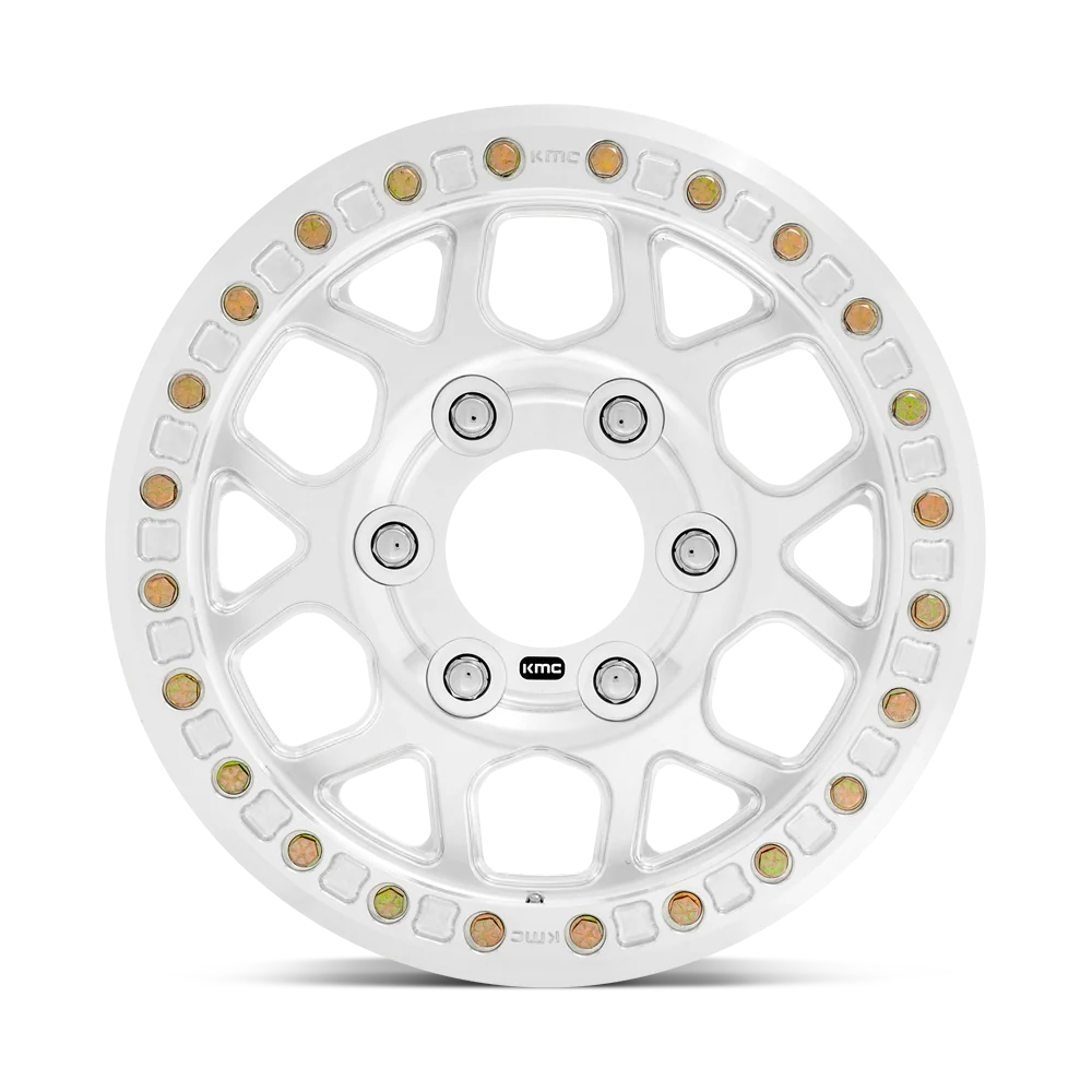 KMC KM444 Mesa Forged Beadlock Raw Machined 17x9 0mm Offset - Image 3