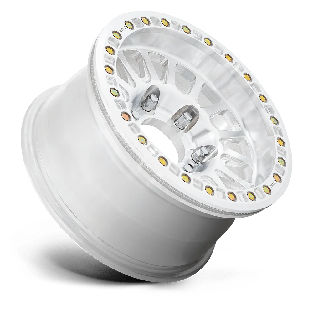 KMC KM445 Impact Forged Beadlock Raw Machined 17x9 0mm Offset - Image 2