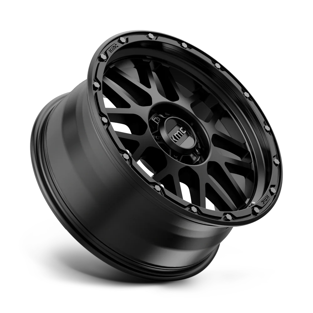KMC KM535 Matte Black 17x8.5 0mm Offset - Image 3