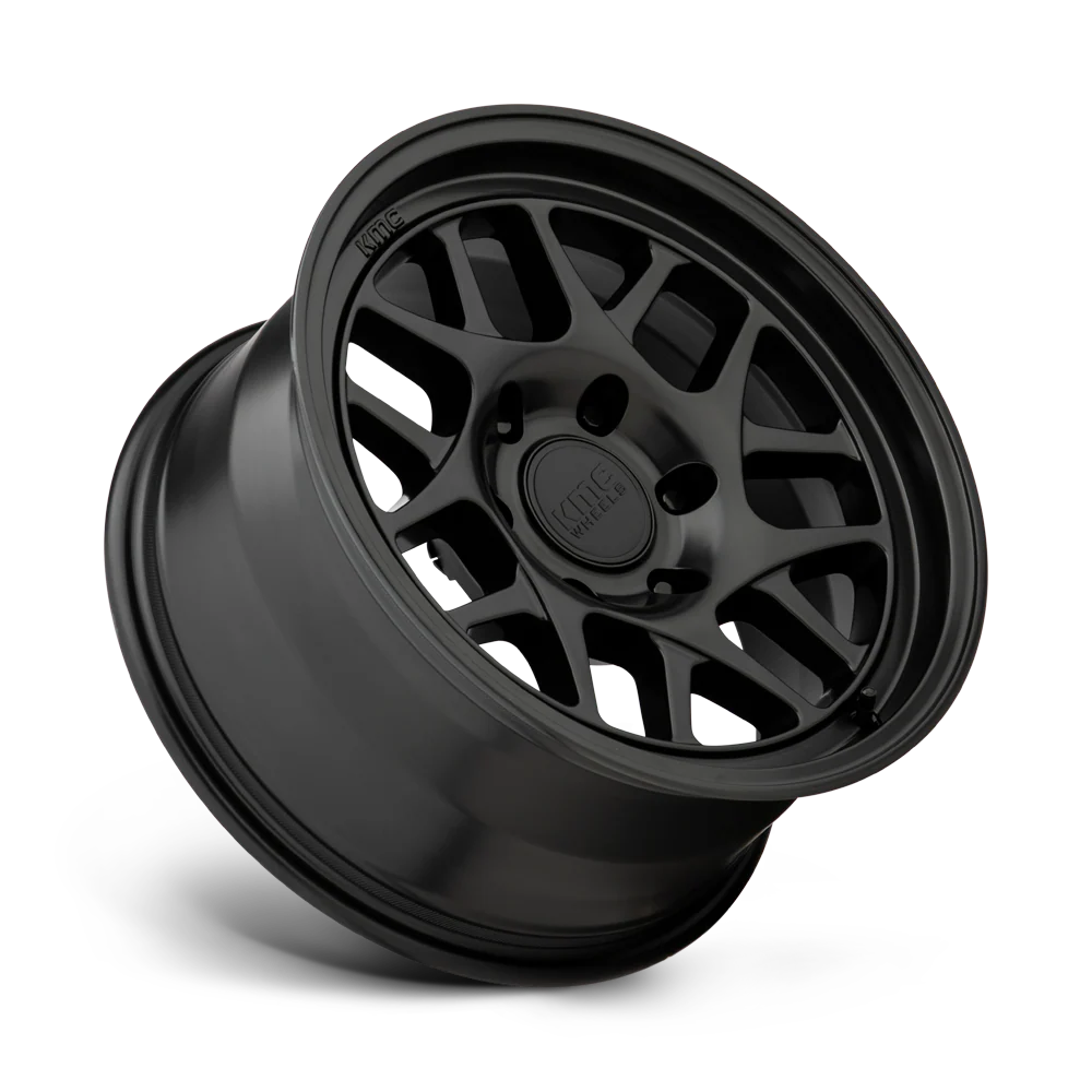 KMC KM717 Bully OL Satin Black 17x8.5 0mm Offset - Image 2