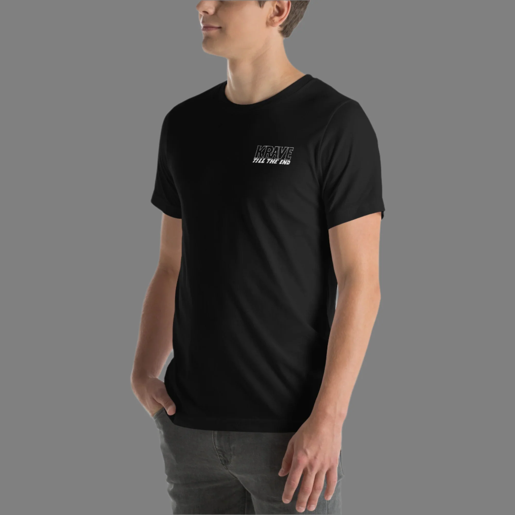 KRAVE Till The End Unisex T-Shirt - Image 4
