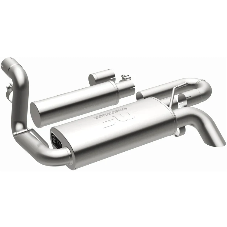 MagnaFlow Overland Series Axle-Back Performance Exhaust Jeep Wrangler JL/JLU 2018-2025 - Image 2