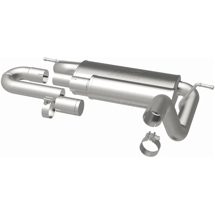 MagnaFlow Overland Series Axle-Back Performance Exhaust Jeep Wrangler JL/JLU 2018-2025 - Image 3